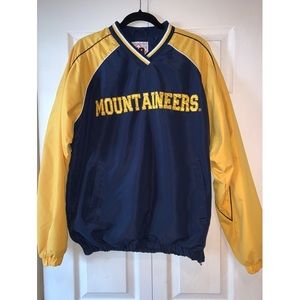 WVU Mountaineers Windbreaker Pullover